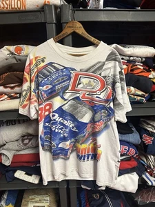 Camiseta Vintage Años 90 Chase Authentic’s NASCAR Dale Jarrett AOP Talla Mediana - Imagen 1 de 3