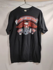 Camiseta Rara De Colección Robison Harley Davidson XL Daytona Beach FL Hecha en EE. UU. - Imagen 1 de 15