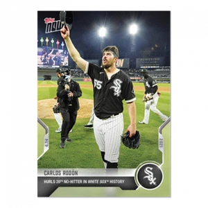 2021 TOPPS NOW #79 CARLOS RODON - THROWS NO-HITTER - 4/14/21 - Picture 1 of 2