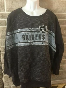 Las Vegas Raiders Pullover Sweatshirt Women's NFL Shirt Size Adult 3XL New - Picture 1 of 3
