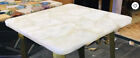 18" Marmor Tischplatte Kaffee Mittelecke Inlay Achat Dekor Haus antik k259
