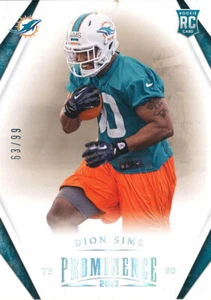 PROMINENCE Dion Sims RC #'D 63/99 ORSI DELFINI MSU Michigan St SPARTANS - Foto 1 di 1