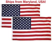 U.S Navy Nylon Outdoors Flag Sizes 2'x3'/ 3'x5'/ 4'x6'/ 5'x8' /6'x10' 