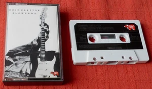 ERIC CLAPTON - CASSETTE TAPE WITH PAPER LABELS - SLOWHAND - Picture 1 of 7