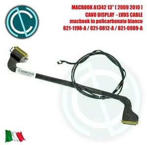 CAVO DISPALY LVDS APPLE MACBOOK A1342 CABLE SCREEN LCD INVERTER ISIGHT ORIGINAL - Foto 1 di 3