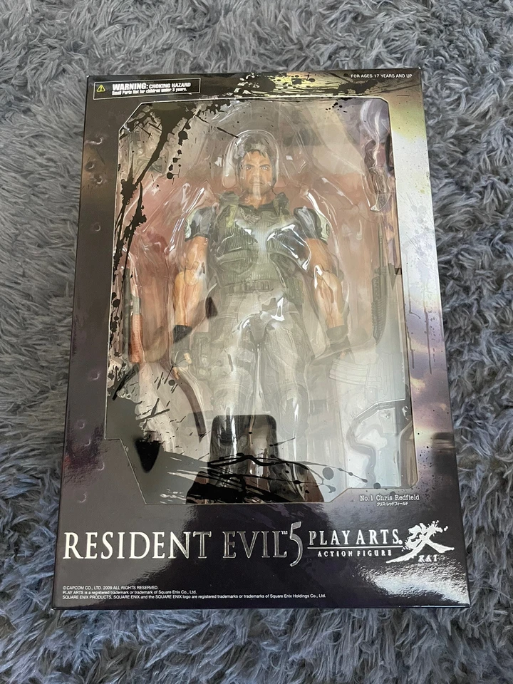 Square Enix Biohazard5 Play Arts Kai Chris Redfield in Stock Japan