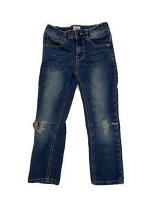 Hudson Jeans Slim Straight Fit Distressed Blue Girls Size 6 Year Old Vintage GUC - Picture 1 of 9