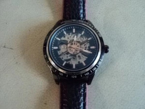 Men Forsining  Automatic Skeleton Watch (Winds Itself) GWO Good Condition - Picture 1 of 6