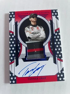 Traje de fuego autografiado gris curtidor Panini National Treasures 2024 #13/13 SP ¡¡Lo último!!! - Imagen 1 de 2