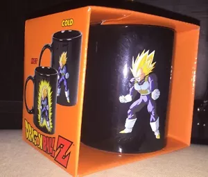 Taza Reactiva al Calor Vegeta Dragon Ball Z DBZ Saiyan Dragonball Funimation L@@K - Imagen 1 de 6