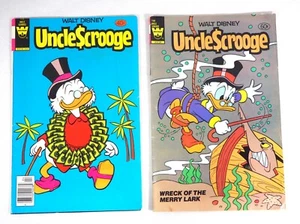 2 Vintage Walt Disney Uncle Scrooge Comics including No. 175 and No. 198 - Picture 1 of 2