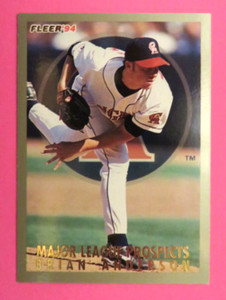 1994 Fleer "Major League Prospects" California Angeles - BRIAN ANDERSON (RC)