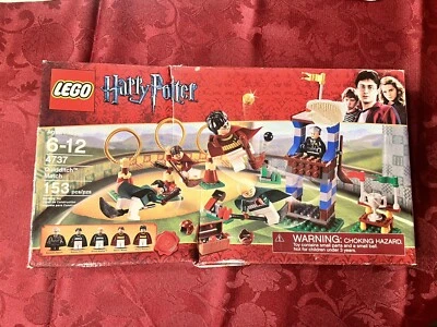 LEGO 4737 HARRY POTTER QUIDDITCH MATCH 4737 NEW IN BOX FACTORY SEAL WEAR VALUE!! - Image 1 of 4