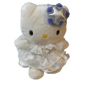 Vintage Silver Star Angel Hello Kitty Sanrio GLOW IN THE DARK Stars 2000 Tags - Bild 1 von 11