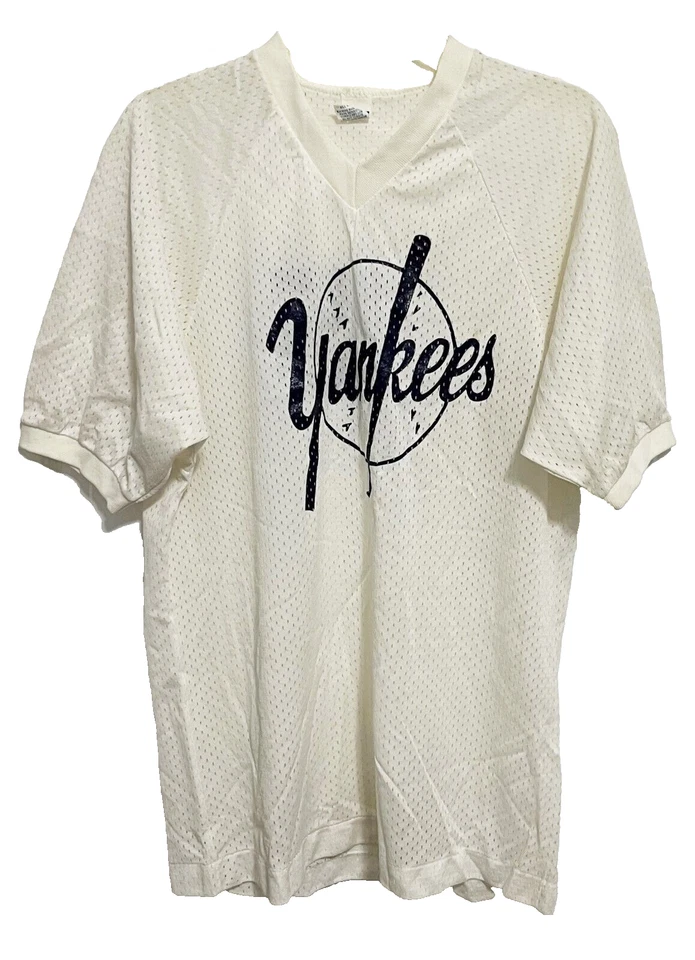 THURMAN MUNSON 15 New York Yankees Men Pullover Nylon 1970s Jersey M MJ Soffe - Image 1 of 4