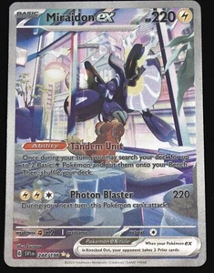 Miraidon EX 244/198 Illustration Rare SV Base SV1 EN English Near Mint NM - Picture 1 of 2