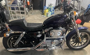 Saddlemen Step Up Lattice Stitch 2-Up Seat 1977-2003 Harley Sportster Models XL - Picture 1 of 12