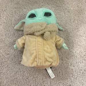 Star Wars Grogu Baby Yoda Plush Toy 8" Stuffed Doll Bean Bottom - Picture 1 of 10