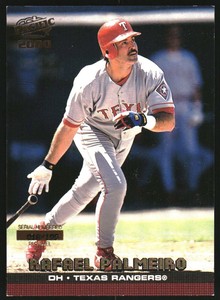 2000 Pacific Gold #428 Rafael Palmeiro /199