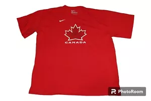 Nike Canadian Olympic National Hockey Team Jonathan Toews Red T Shirt Mens XL - Picture 1 of 7