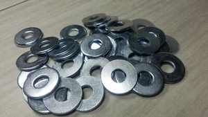 40 USS Flat Washer 7/16" Zinc Plated - Picture 1 of 3