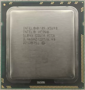 Intel Xeon X5690 3.46GHz 12MB 6-Core 6.40GT/s LGA1366 SLBVX CPU Processor - Picture 1 of 2