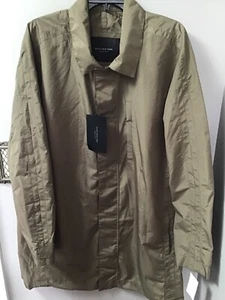 Marc New York Andrew Marc Men's Trench Rain Jacket Gold Size XL NWT A8 - Picture 1 of 12