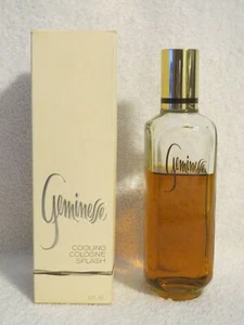 Vintage Geminesse Cooling Cologne Splash by Max Factor 8oz with Box Rare 1978 - Picture 1 of 6