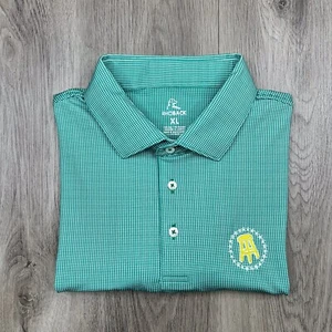 Rhoback x Barstool Sport Golf Poloshirt grün/weiß Hahnentritt Gr. Xtra Large - Bild 1 von 10