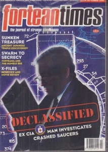 Fortean Times Magazine Ex CIA Man Flying Saucers Case September 1998 030618nonr - Picture 1 of 1