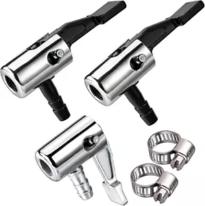 1/4"Lock on Air Chuck,Mini Air Compressor Portable Tire Inflator Tire Chuck Hose - Picture 1 of 7