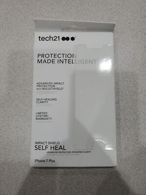 TECH21 IMPACT SHIELD /SELF HEALING SCREEN PROTECTOR FOR IPHONE 7 PLUS / 8 PLUS - Image 1 of 2