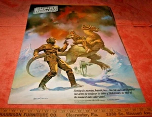 1 Poster by Boris 1980 Star Wars Luke Riding - Picture 1 of 4