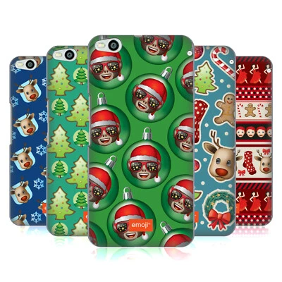 OFFICIAL emoji® CHRISTMAS PATTERNS HARD BACK CASE FOR HTC PHONES 2 - Image 1 of 4