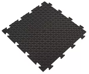 Gewerbeboden PVC Fliesen Raute 8mm Garagenboden Industrieboden Klick-Verlegung - Bild 1 von 6