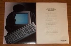 Rare publicité DeTeWe VARIX BIT PC ordinateur personnel - cabinet d'avocats 1991 - Photo 1/1