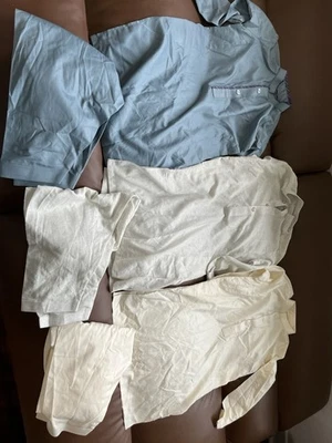 Lote de 3 juegos de niños indios paquistaníes Shalwar Kameez, talla 22 (3-4 años), blanco, EID Foto 1 de 4