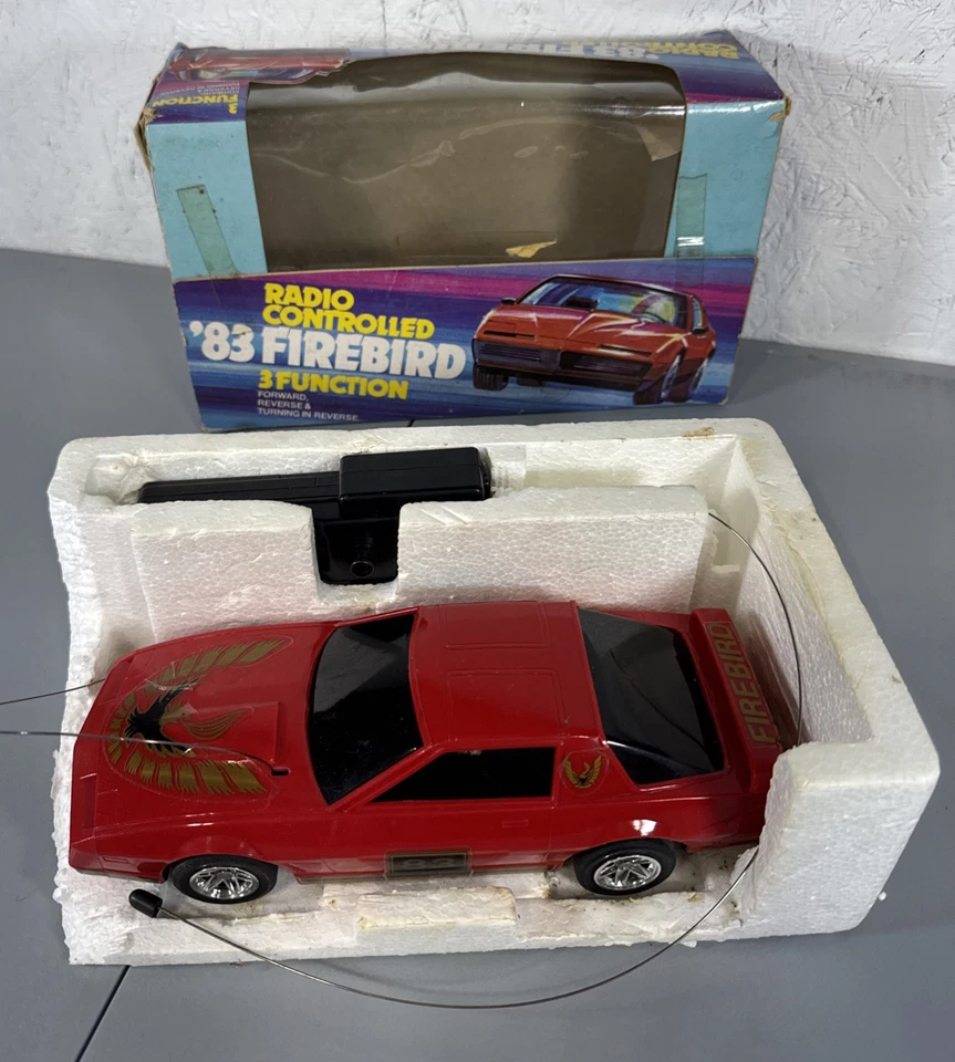 Vintage Royal Condor Remote Control 83 Firebird Trans Am 1983- UNTESTED In Box - Image 1 of 4