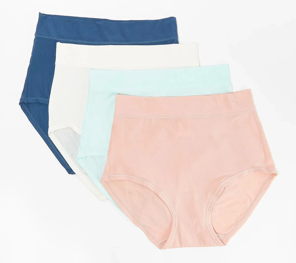 Breezies~Juego de 4~Calzoncillos de corte alto elásticos infinitos~Pequeños~Rosa arcilla~A381206 11047 Foto 1 de 1