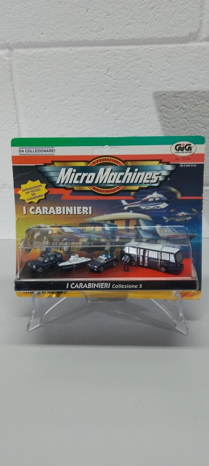Giocattolo Gig Collezione Micro MACHINES Nr. 5 1997 Rara Carabinieri  - Immagine 1 di 4