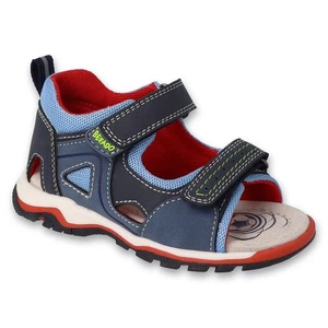 Befado Sandalias Niños Cuero Inserto para Cierre Táctil 170p100 Azul Marino - Imagen 1 de 1