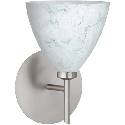 Besa Lighting 1SW-177919-LED-SN Mia Wall Sconce Satin Nickel - Image 1 of 2