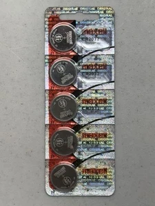5 PACK MAXELL CR2032 (2032) LITHIUM 3V BATTERY UPDATED PACKAGING / NO RECALL - Picture 1 of 1