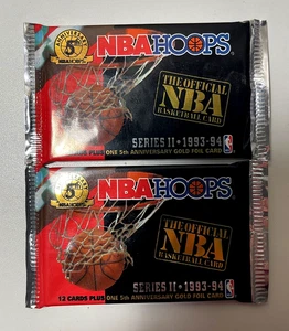 (2) Paquetes de baloncesto Skybox NBA Hoops Series 2 1993/94 - (bin1312DS) - Imagen 1 de 2