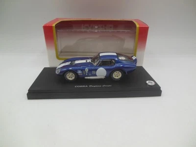Kyosho 03051A Shelby Cobra Daytona Coupe in Racing Blue 1:43 Scale - Image 1 of 4