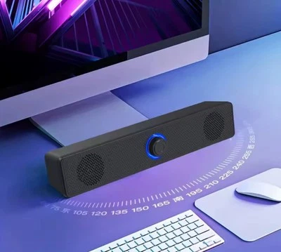 Dual Audio Lautsprecher Kabelgebunden Surround Sound Bass Hohe Lautstärke Leicht Gaming Zuhause - Bild 1 von 4