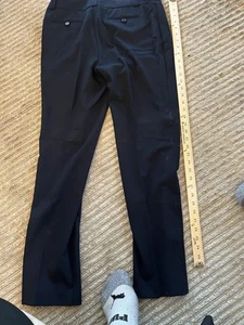Anne Klein Straight Leg Black Pants Sz 6 US Sz 14 RN 54050 NWT Indonesia - Picture 1 of 4