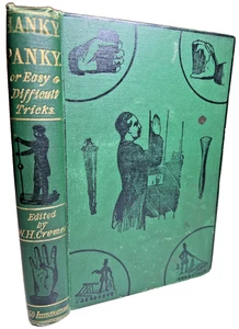 Antique Ornate Fancy Decorative Victorian Book Hanky Panky Cremer 1870s MAGIC - Picture 1 of 24