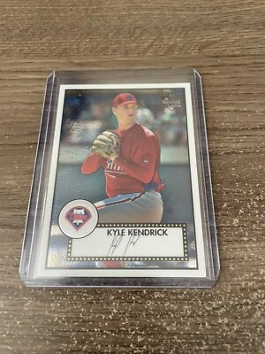 KYLE KENDRICK  PHILLIES  2007 TOPPS '52 CHROME #TCRC79 #’D /1952 RC - Image 1 of 2