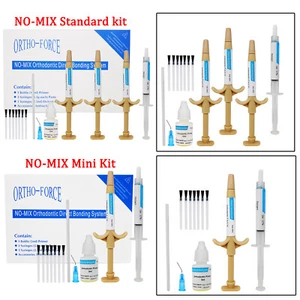 Dental Orthodontic NO-MIX Self-Cure Brackets Braces Bonding Adhesive Kit - Picture 1 of 16